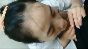 Nhân tình quảng nam lén lút bú mút cho bạn trai trong phòng tắm