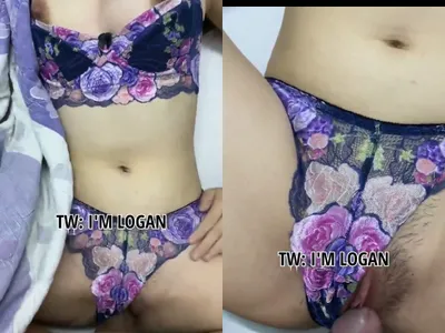 Nắc em em người yêu vú bự trong bộ đồ lót tím mới tặng